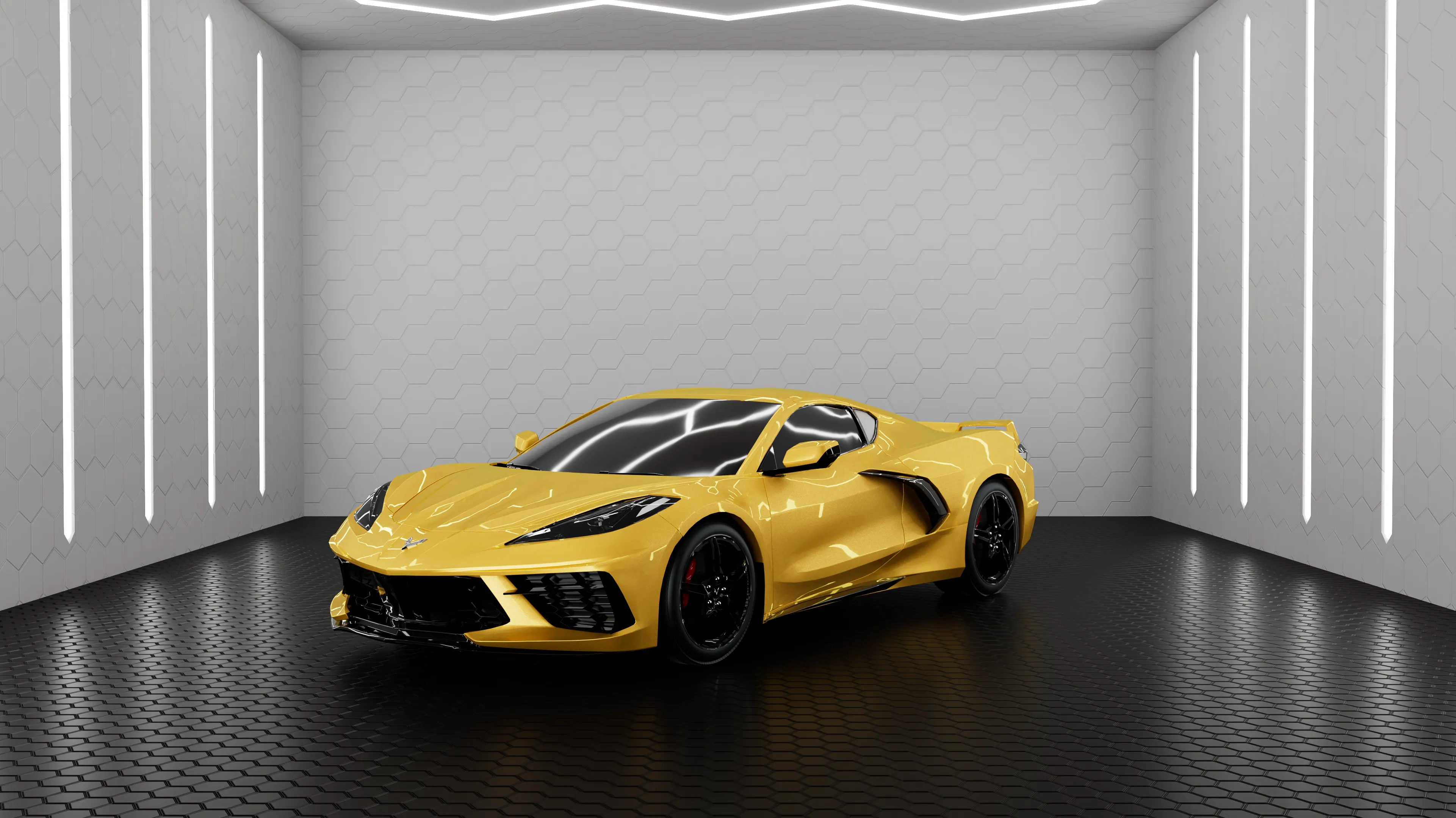 KPicas Studio — Corvette Render